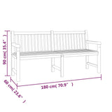 5 Piece Garden Dining Set Solid Wood Teak 3157173