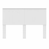Headboard with Headboard White 140 cm Engineered wood 887758