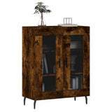 Sideboard Smoked Oak 69,5x34x90 cm Engineered Wood 827809