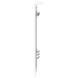 Wall-Mounted Coat Rack White 84 x 10 x 80 cm Engineered wood 874491