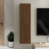 Wall-mounted TV Cabinet Brown Oak 30.5x30x110 cm 826680