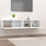 TV Cabinets 2 pcs White 80x30x30 cm Engineered Wood 804535