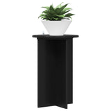Plant Stand 2 pcs Black 40 x 60 cm Engineered Wood 899709