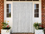 Fly Curtain Grey 118x220 cm Chenille 4004884
