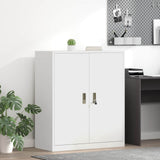 Storage Cabinet White 90 x 40 x 105 cm Steel 891651