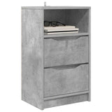 Bedside Table Concrete Grey 40 x 30 x 467 cm Engineered Wood 888913