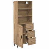 Highboard with Drawer Artisan Oak 69.5 x 34 x 180 cm 3415915