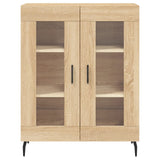 Highboard Sonoma Oak 69.5x34x180 cm Engineered Wood 3189336