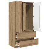 Bathroom Cabinet Artisan Oak 79.5 x 49 x 156 cm Engineered Wood 3406254