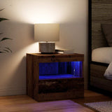 Bedside Cabinet 2 pcs Old Wood 50 x 40 x 45 cm Engineered Wood 862181