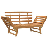 Garden Bench Brown Solid acacia wood Large 316471