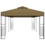 Garden Gazebo 6x3x2.7 m Taupe 180 g/m 312230