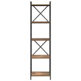Bookshelf Old wood 40 x 30 x 155 cm Engineered Wood 868357