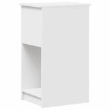 Computer Tower Stand White Engineered wood Medium 858740