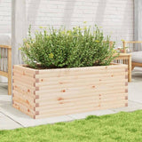 Garden Planter 110x60x45.5 cm Solid Wood Pine 847283