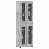 Highboard FLORIN Concrete Grey 60 x 35 x 182 cm Engineered Wood 3397907
