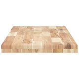 Floating Shelves 3 pcs 160x40x4 cm Untreated Solid Wood Acacia 3279493