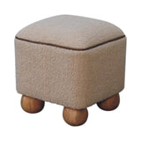 Serenity Footstool with Ball Feet IN3500