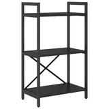 Bookshelf Black Oak 56 x 34 x 96 cm Engineered Wood 883874
