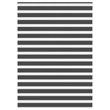 Zebra Blind Black 155x230 cm Fabric Width 150.9 cm Polyester 4014298