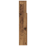 Headboard Cabinet Old Wood 100 x 19 x 103.5 cm Engineered Wood 879444