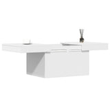 Coffee Table White 80x55x40 cm Engineered Wood 840863
