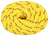Multipurpose Utility Rope 16 mm 50 m Yellow PP 1560 kg Max Load 3473209