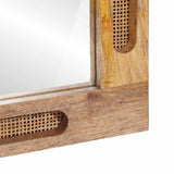 Bathroom Mirror Brown 50 x 2.5 x 70 cm Solid Mango Wood 4018075