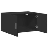 Wall Cabinet Black 70x42.5x40 cm Engineered Wood 846118