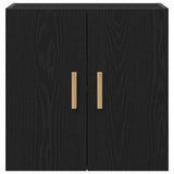 Wall Cabinet Black Oak 60 x 30 x 60 cm Engineered Wood 862799