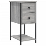 Bedside Cabinets 2 pcs Grey Sonoma 32x42x70 cm Engineered Wood 826100