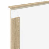Headboard with Headboard Sonoma Oak 100 cm Engineered wood 887794
