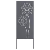Garden Privacy Screen Anthracite 50 x 140 cm Cold-rolled steel 876303