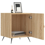 Bedside Cabinets 2 pcs Sonoma Oak 40x40x50 cm Engineered Wood 827507