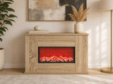 Electric Fireplace Sonoma 47 x 18 x 48 cm Engineered wood 8021065