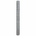 Hexagon Fence Silver 1.6 x 10 m Galvanised steel 42005659