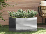 Garden Planter Stainless Steel 50 x 32 x 40 cm Stainless Steel 876354