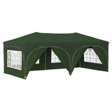 Pop-up Party Tent 575 x 288 x 245 cm Green Oxford Fabric 42019904