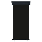 ZNTS Balcony Side Awning 85x250 cm Black 48406