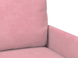 Sofa Sets with Cushion 3 pcs Pink 115 x 56 x 80 cm Plywood 3406220