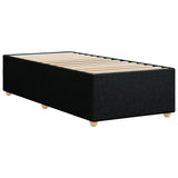 Bed Frame without Mattress Black 90x190 cm Single Fabric 3284696
