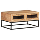Coffee Table 90x60x40 cm Solid Acacia Wood 323506