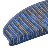 Self-adhesive Stair Mats 15 pcs Blue 65 x 21 x 4 cm 42011447