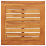 Garden Sofa Set with Cushion 3 pcs Brown Solid Acacia wood 4106581