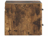 Wall-Mounted Bedside Cabinet Smoked Oak 34.5 x 33 x 40 cm 899325
