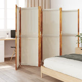 6-Panel Room Divider Light Grey 420x180 cm 4003358