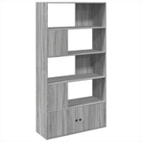 Bookcase Grey Sonoma 100x36x189 cm Engineered Wood 3295329