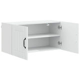 Wall Cabinet LUCCA White 80 x 31 x 40 cm Engineered Wood 884934