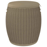 4-in-1 Garden Storage Box Light Brown Polypropylene 364156