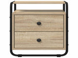 Bedside Cabinet 2 pcs Sonoma Oak 40 x 36.5 x 50 cm 8007626